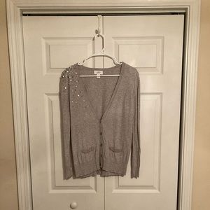 Ann Taylor Loft Grey Sweater